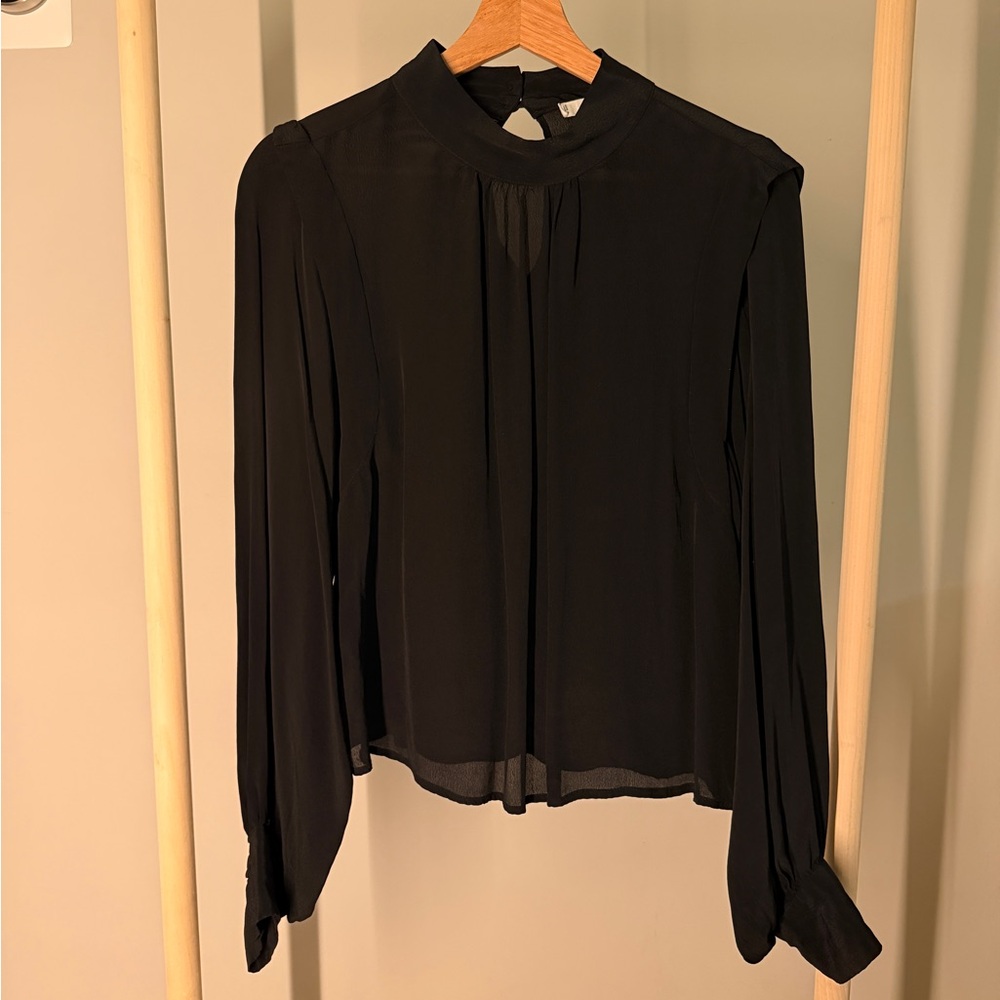 Elegant Black Women's Top